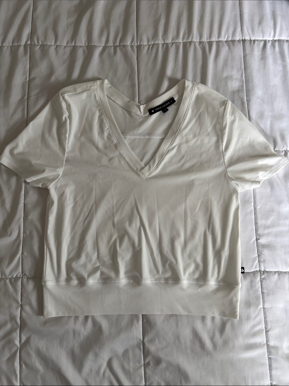 Thrive Societe V-Neck Short Sleeve Tee